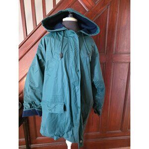 Misty Harbor Original Green Hooded Rain Jacket 2X